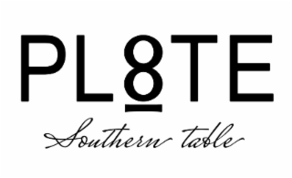 PL8TE SOUTHERN TABLE logo