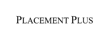 PLACEMENT PLUS logo