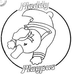 PLADDY PLAYPUS logo