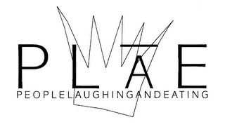 PLAE PEOPLELAUGHINGANDEATING logo