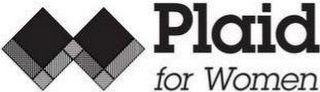 PLAID FOR WOMEN logo