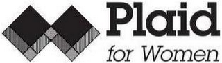 PLAID FOR WOMEN logo