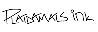 PLAIDAMALS INK logo