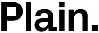 PLAIN. logo