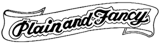 PLAIN AND FANCY logo