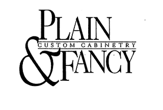 PLAIN & FANCY CUSTOM CABINETRY logo