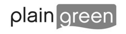 PLAIN GREEN logo
