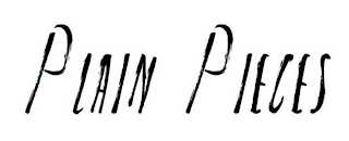 PLAIN PIECES logo