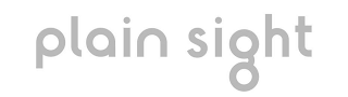 PLAIN SIGHT logo