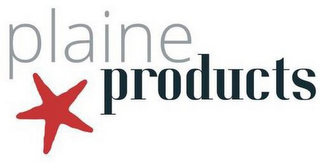 PLAINE PRODUCTS