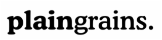 PLAINGRAINS. logo