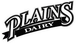 PLAINS DAIRY logo