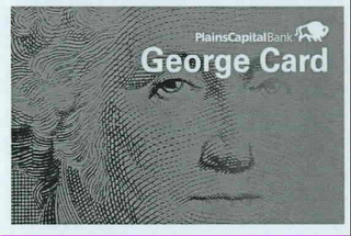 PLAINSCAPITAL BANK GEORGE CARD logo