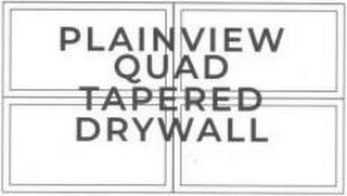 PLAINVIEW QUAD TAPERED DRYWALL logo