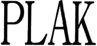 PLAK logo
