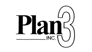 PLAN 3 INC.