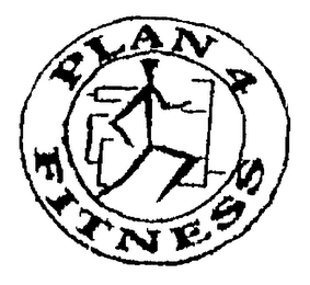 PLAN 4 FITNESS logo