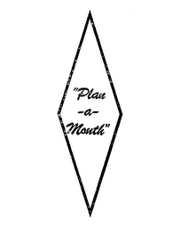 "PLAN-A-MONTH" logo