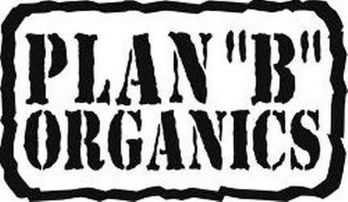 PLAN "B" ORGANICS logo