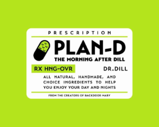 PLAN-D THE MORNING AFTER DILL logo