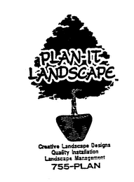 PLAN-IT LANDSCAPE logo