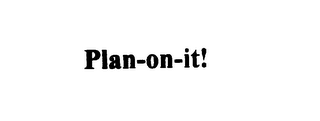 PLAN-ON-IT! logo