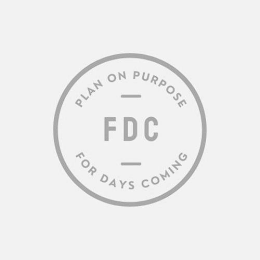 PLAN ON PURPOSE FDC FOR DAYS COMING logo