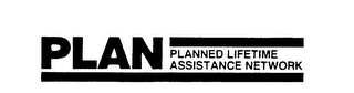 PLAN PLANNED LIFETIME ASSISTANCE NETWORK logo