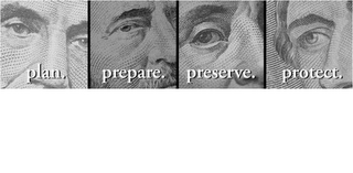 PLAN. PREPARE. PRESERVE. PROTECT. logo