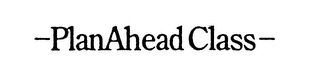 -PLANAHEAD CLASS- logo