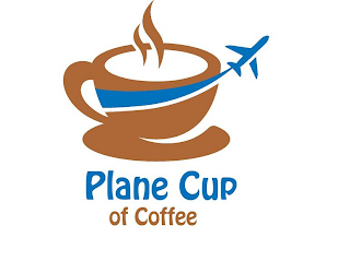 PLANE CUP OF COFFEE logo