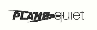 PLANE QUIET logo