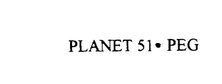 PLANET 51* PEG logo