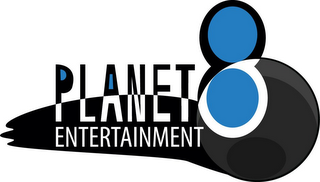PLANET 8 ENTERTAINMENT logo