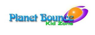 PLANET BOUNCE KID ZONE logo