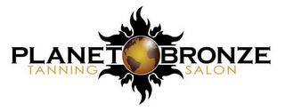 PLANET BRONZE TANNING SALON logo