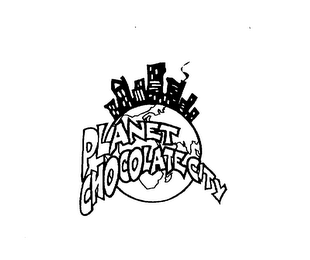 PLANET CHOCOLATE CITY logo
