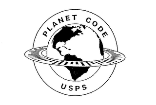PLANET CODE USPS logo