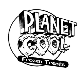 PLANET COOL FROZEN TREATS logo