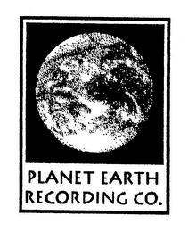 PLANET EARTH RECORDING CO. logo