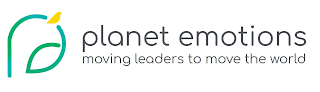 PLANET EMOTIONS MOVING LEADERS TO MOVE THE WORLD logo