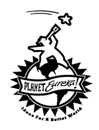 PLANET EUREKA IDEAS FOR A BETTER WORLD logo