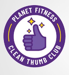 PLANET FITNESS CLEAN THUMB CLUB logo