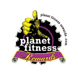 PLANET FITNESS REWARDS PLANET FITNESS REWARDS.COM logo