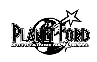 PLANET FORD AUTOTAINMENT MALL logo