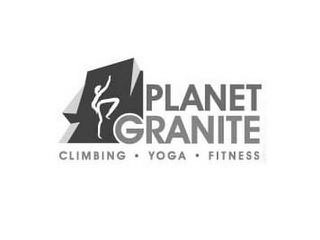 PLANET GRANITE CLIMBING · YOGA · FITNESS logo