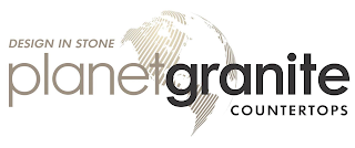 PLANET GRANITE DESIGN IN STONE COUNTERTOPS logo