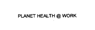 PLANET HEALTH @ WORK logo