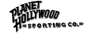 PLANET HOLLYWOOD SPORTING CO. logo