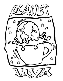 PLANET JAVA logo